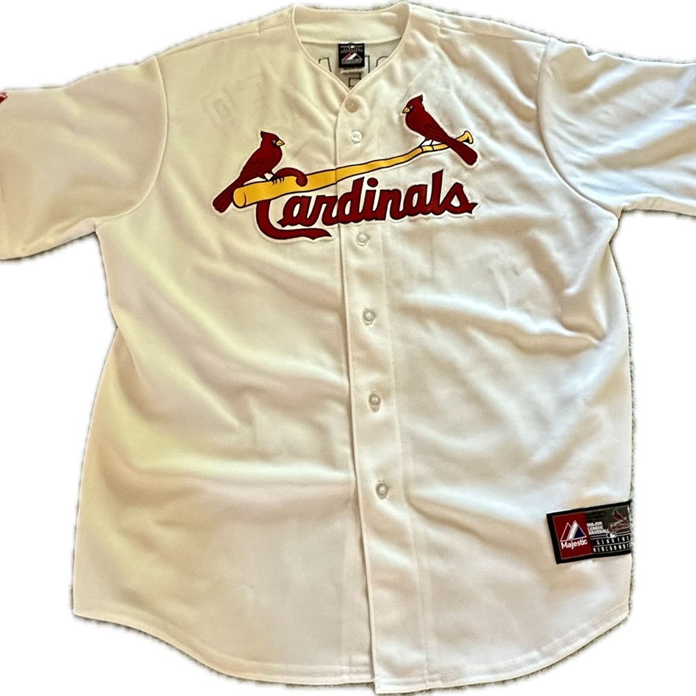 Genuine Majestic brand Cardinals Carpenter 13 Jersey